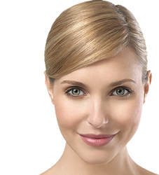 Happy woman after PRP injections